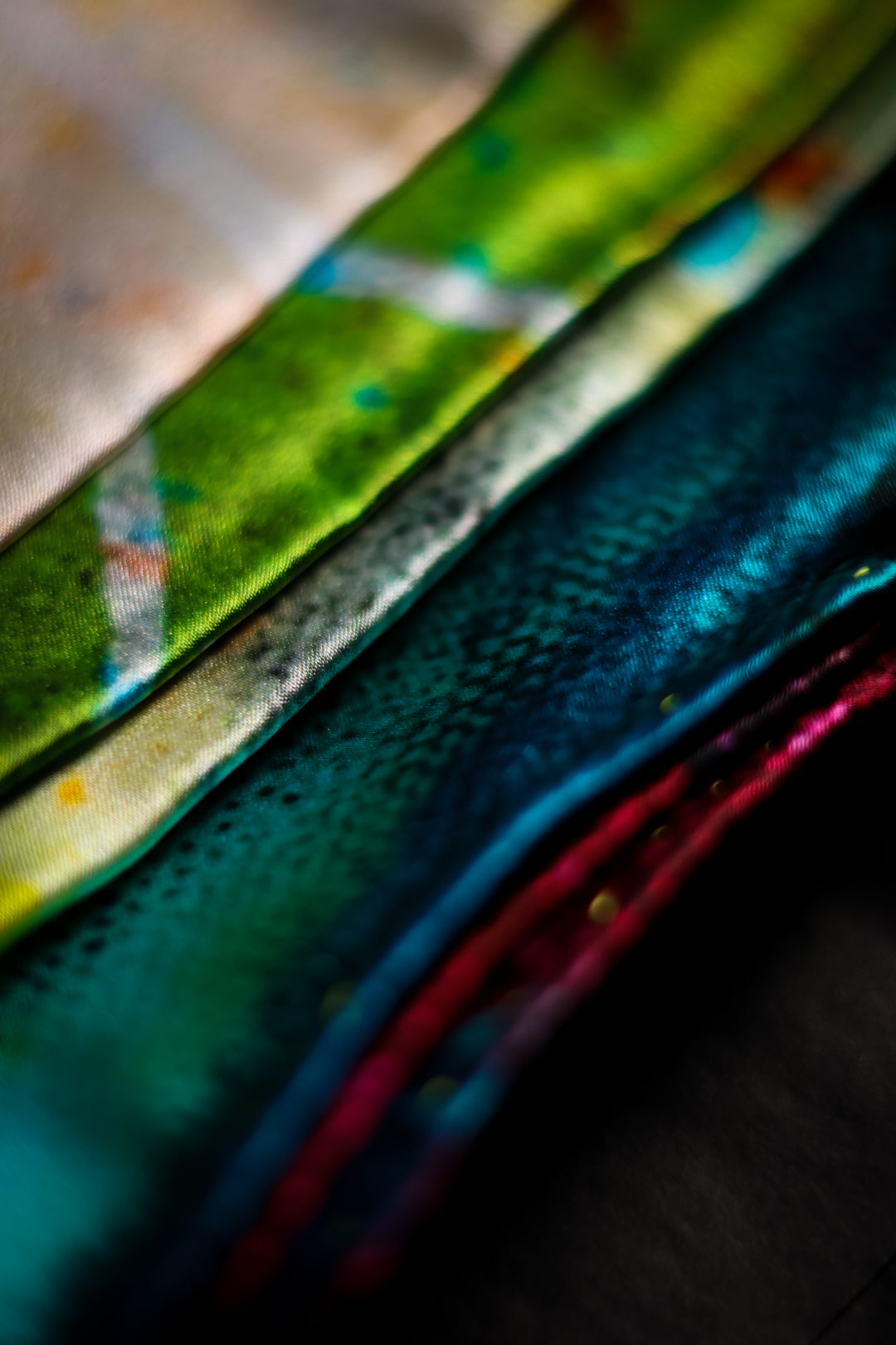 Seed of Life Mulberry Silk Fine Art